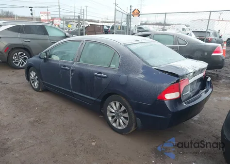 2009 Honda Civic Ex-L from USA, damaged, VIN 19XFA16959E010241